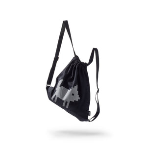 reflective backpack DOG water resistant