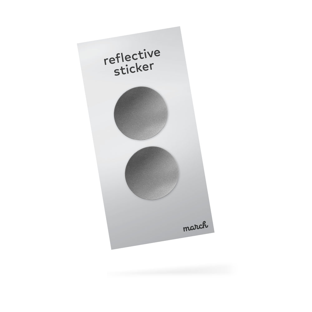 reflective sticker x2 – march